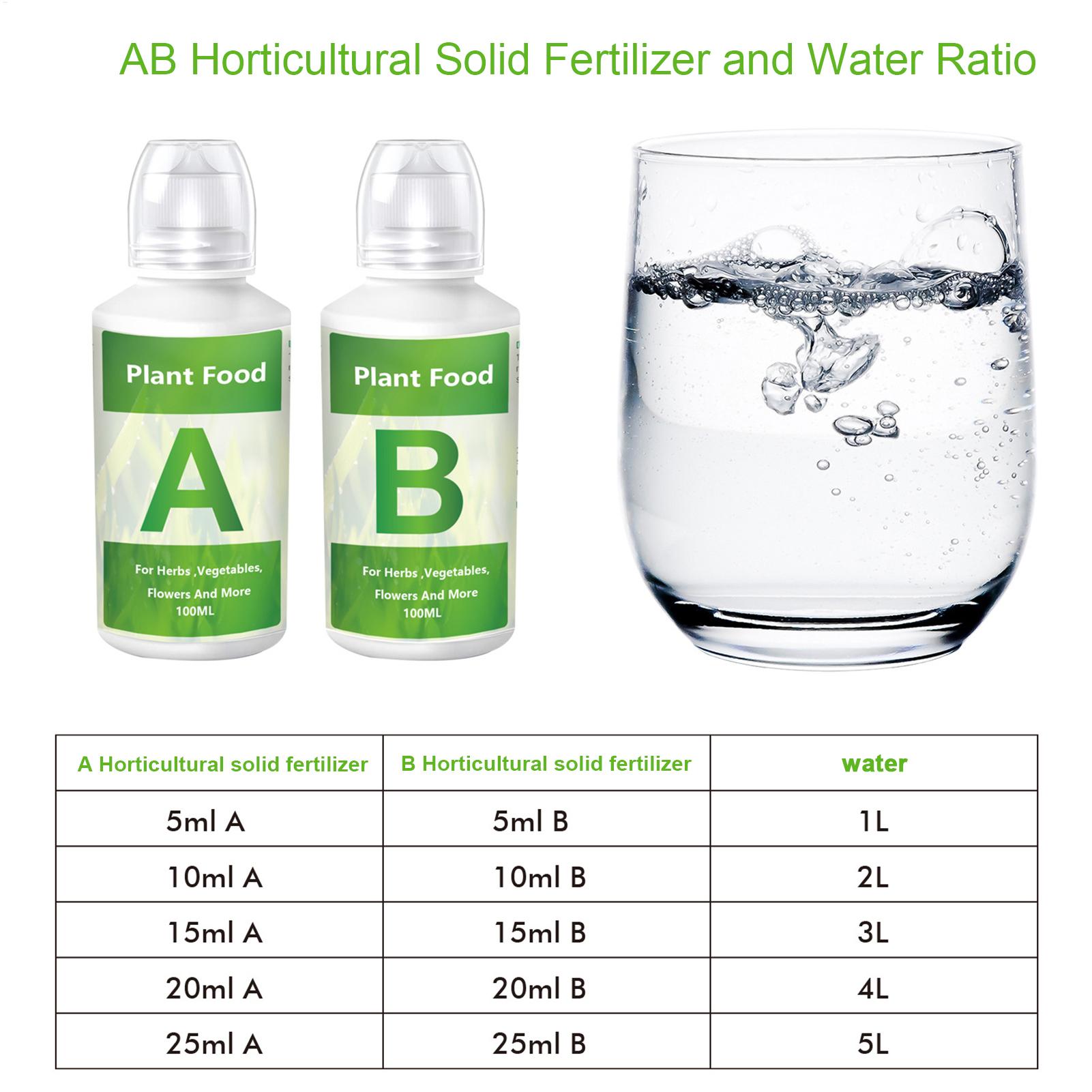 Hydroponic Nutrients Fertilize - Nutrient Solution Ab 评论和价格