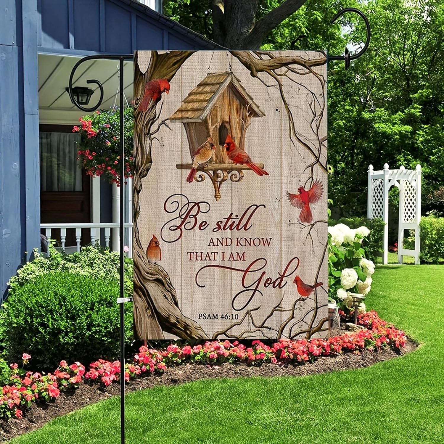 The Holy Bible Garden Flag 12  - Urban Farming Urban Gardening 评论和价格