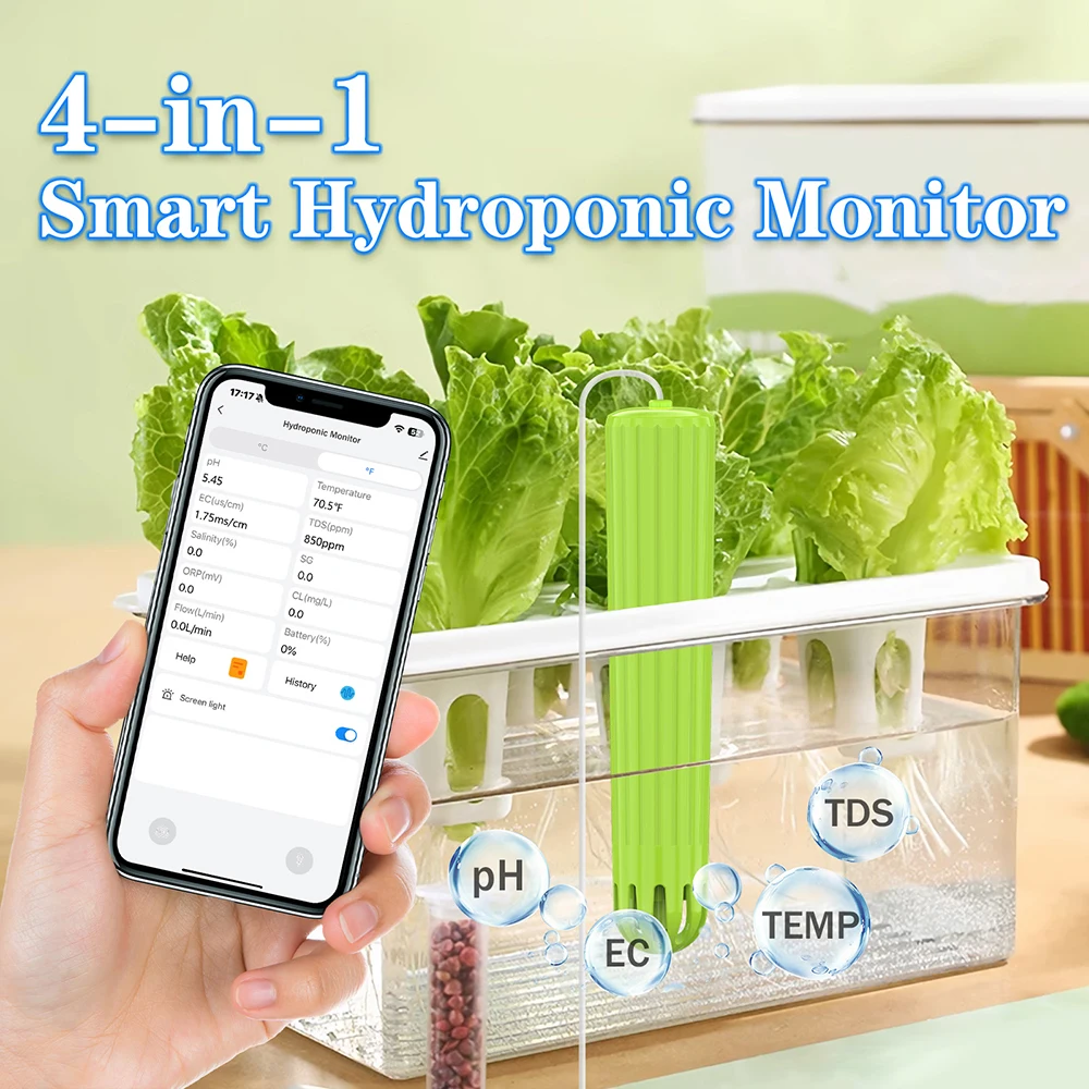 Kactoily 4-in-1 WiFi Sensor Ur - Urban Farming Urban Gardening 评论和价格
