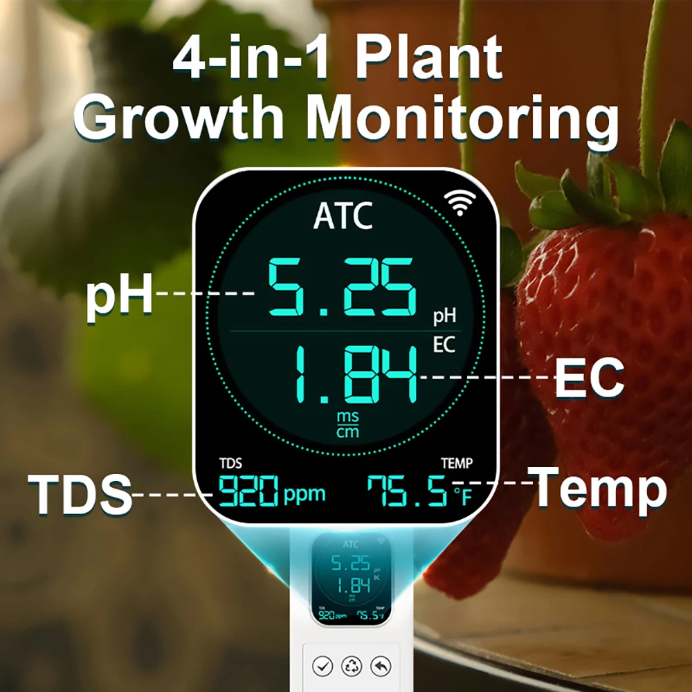 Kactoily 4-in-1 WiFi Sensor Ur - Urban Farming Urban Gardening 评论和价格