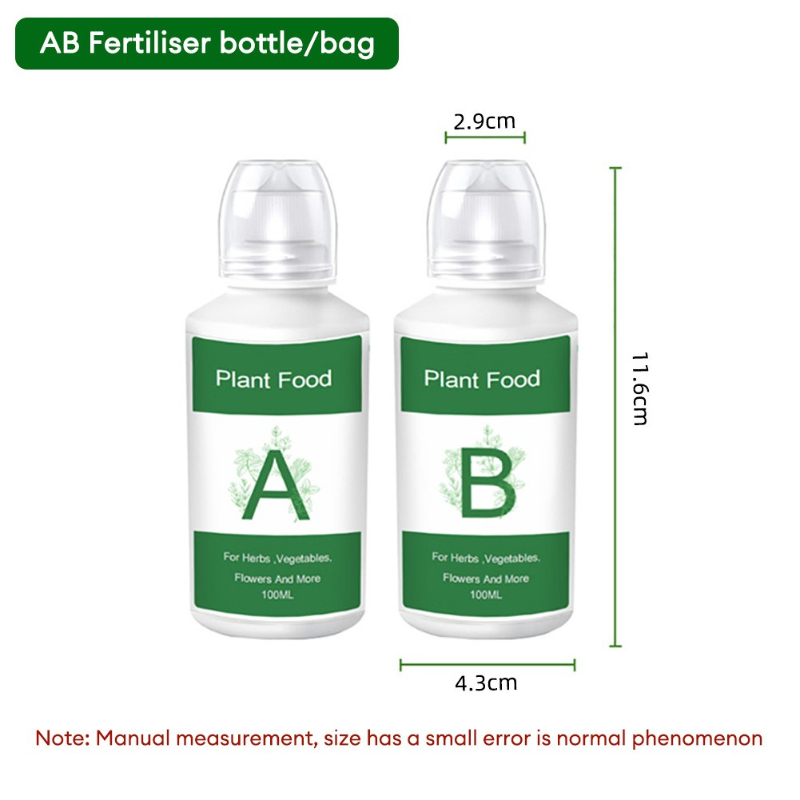 2pc(A and B) Hydroponic Nutrie - Nutrient Solution Ab 评论和价格