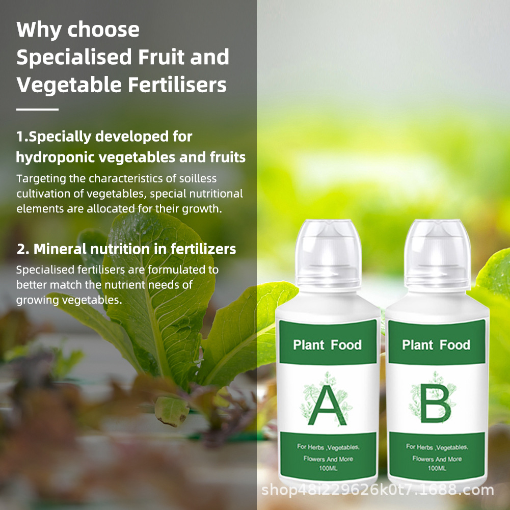 2pc(A and B) Hydroponic Nutrie - Nutrient Solution Ab 评论和价格